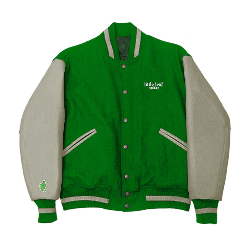 Little Leaf Varsity Jacket