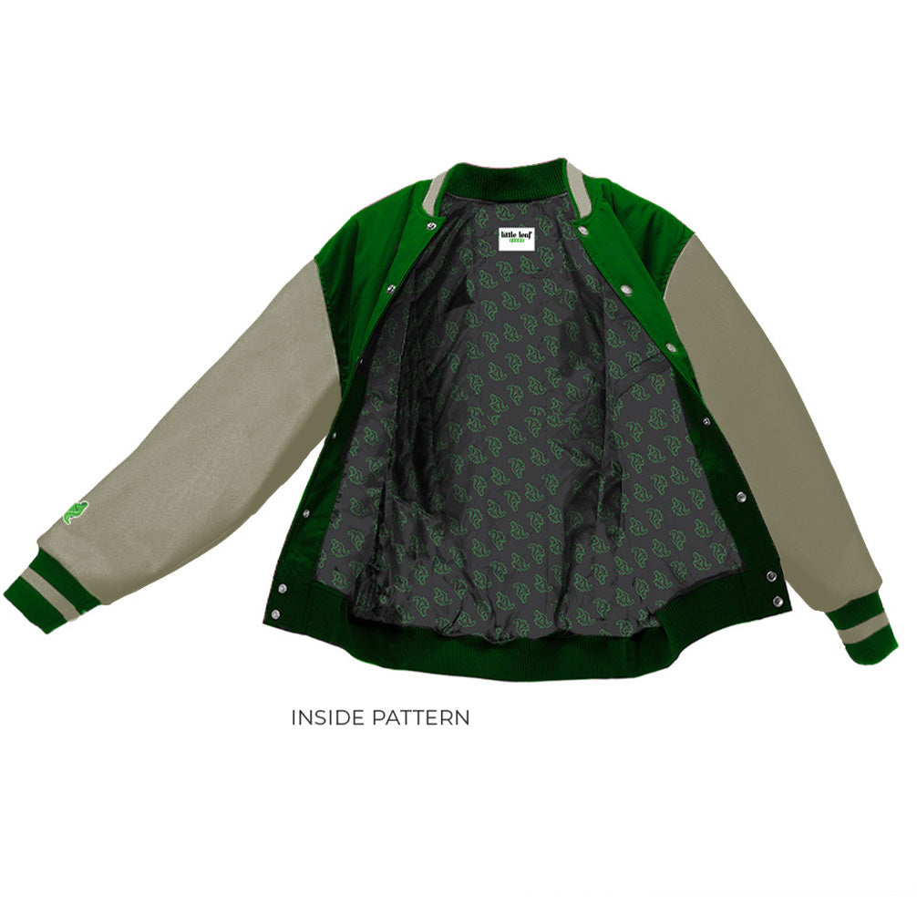 Little Leaf Varsity Jacket