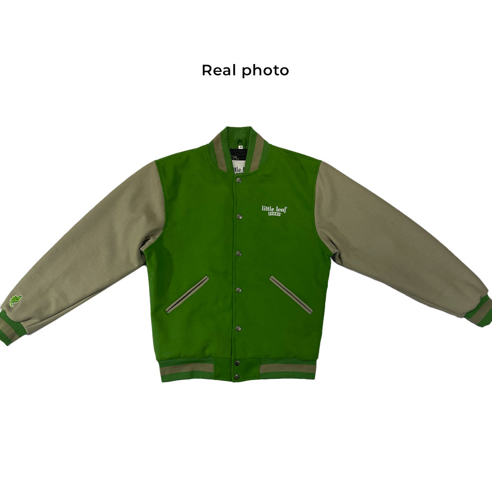 Little Leaf Varsity Jacket