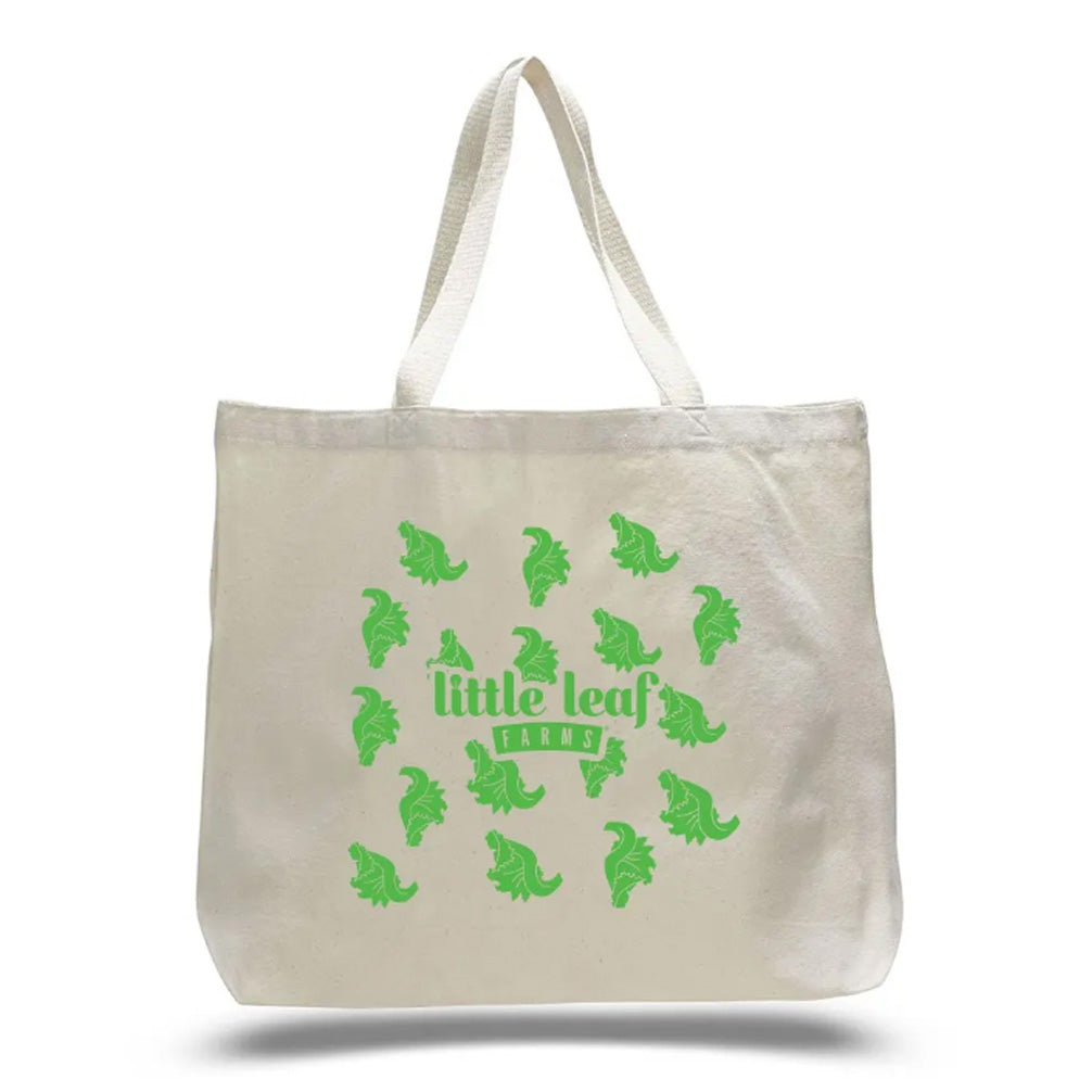 Lettuce Curl Canvas Tote Bag